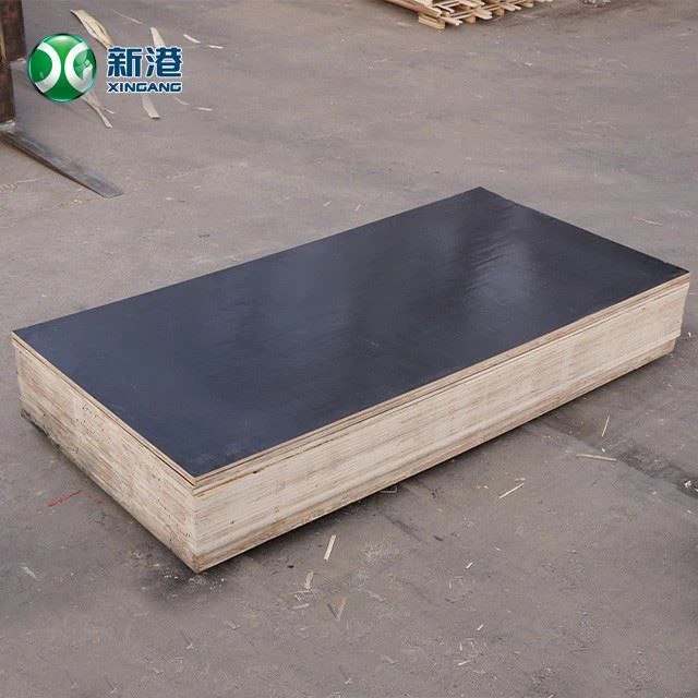 18mm Wbp Melamine Glue Black Brown Film Faced Shuttering Plywood For Construction