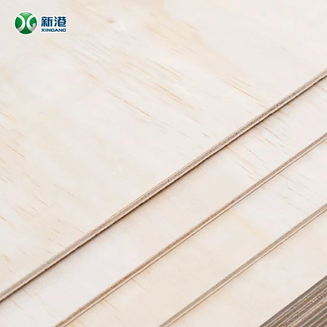 Hot Press Plywood 1200mmx2400mm Poplar Plywood Commercial Plywood Sheet