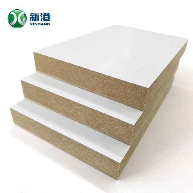 Manufacturer Fibreboard Mdf High Quality Cheap MDF 18mm MDF Of White Melamine Fibreboards