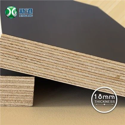 Raudona plėvele dengta fanera tuopos šerdis Kietmedžio šerdis Beržo šerdis