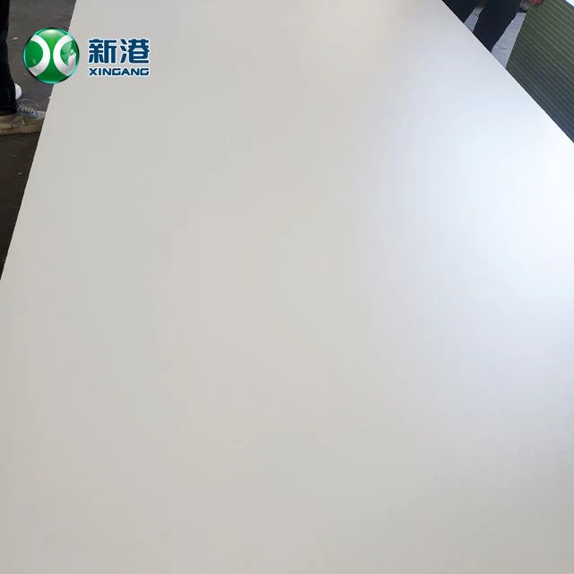 Balta melamino faneros fanera MDF naudojama baldams