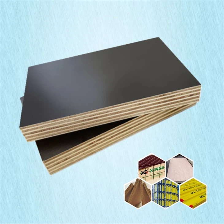 17-18mm Black-Brown XG Brand Film-Faced Plywood Construction Formwork Panel