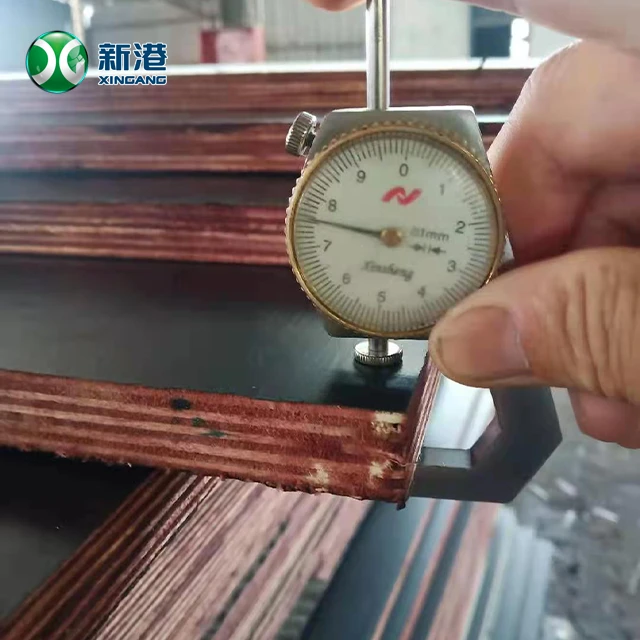 Betono formos faneros plėvelės fanera Mlim jūrinė fanera 4'x8' 16mm/18mm Shandong fanera