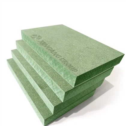 Xingang 18mm drėgmei atsparus žalias MDF gamykla tiesiogiai gamina baldus